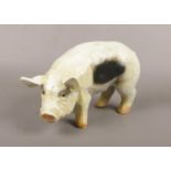 An ornamental pig