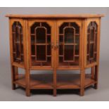 An Arts & Crafts satinwood and marquetry sideboard, probably by Sir Robert Lorimer for Whytock and