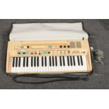 A Baldwin Discoverer vintage Synth organ Keyboard Model No DS-50 with case
