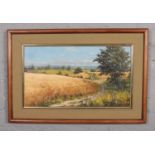 F. Mapacehko, Oil on canvas, framed, rural scene