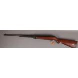 A Webley Mark III .22 underlever air rifle. SORRY WE CAN NOT PACK AND SEND