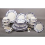 A collection of Royal Stafford ceramic dinner wares, plates, cups/saucers, jug, bowls to include