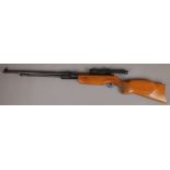 A Relum Tornado .22 underlever air rifle with scope. SORRY WE CAN NOT PACK AND SEND.