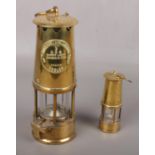 Two Protector Lamp & Lighting Co Ltd Safety Lamps, type 6 examples