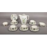 A Midwinter 'Stylecraft' part coffee set, cups/ saucers, sugar bowl, jug, coffee pot