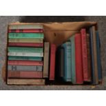 A box of vintage books, to include Biggles, William, Romany etc.