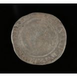 An Elizabeth I hammered silver six pence, 1569.