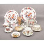 A collection of ceramics, to include Royal Worcester, Aynsley Bird of Paradise, Sylvac etc. Chip
