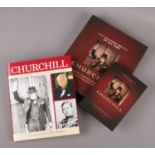 Winston Churchill interest - a limit edition boxset containing Churchill DVD and book The Greatest