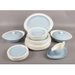 A collection of Wedgwood dinnerwares, in the Summer Sky design, approximately 27 pieces.