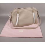 A Radley Brondesbury Multiway Leather Stone handbag, with dust cover and tags on