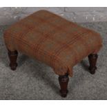 A small Victorian upholstered foot stool.