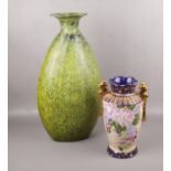 Two Large Vases, ( 58 cm height 38cm height)