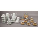 A Noritake 'Mignon' coffee set, to include a Klimax coffee set