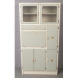 A 1960/70s painted utility cupboard.