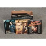 A box of LP's, Engelbert Humperdinck, The Nolans, Ken Dodd examples, to include Frank Sinatra, Brook