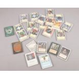 A collection of gaming cards, Magic the Gathering (approximately 157) and similar example