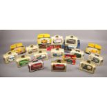 A collection of boxed die-cast vehicles, Corgi, Days gone Lledo examples. 1920's Ford Tanker,