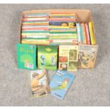 A box of Ladybird books including, British wild flowers, The royal wedding (Charles & Diana) and How