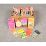 A box of Ordnance survey maps to include; Lake District, Bristol & Bath, Clan maps of the Scottish