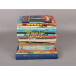 A collection of Annuals, Dandy, Beano, TV21 examples 1968, 1977 1986 editions