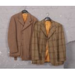 Two Bladen tailored in "Supasax" Tweed Country Jackets, both in pure new wool.