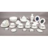A large collection of Wedgwood 'Angela', tea set with teapot, cups/saucers, tea plates, milk jug