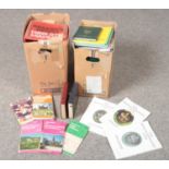 Two boxes of books/Ephemera, Reader's digest New DIY manual, Reader's Digest Condensed books, The