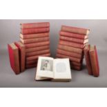 Twenty four volumes of The Waverley Novels by Sir Walter Scott (1771-1832), 1901 Bouverie