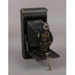 A Kodak No.3 Folding Autographic Brownie camera