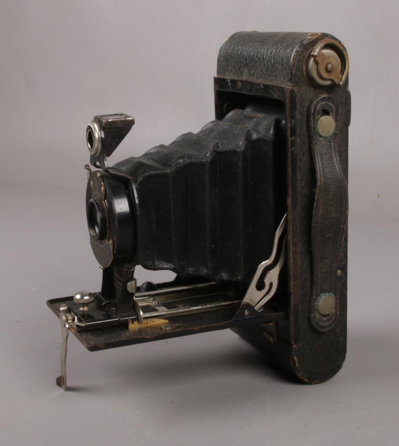 A Kodak No.3 Folding Autographic Brownie camera - Image 2 of 2