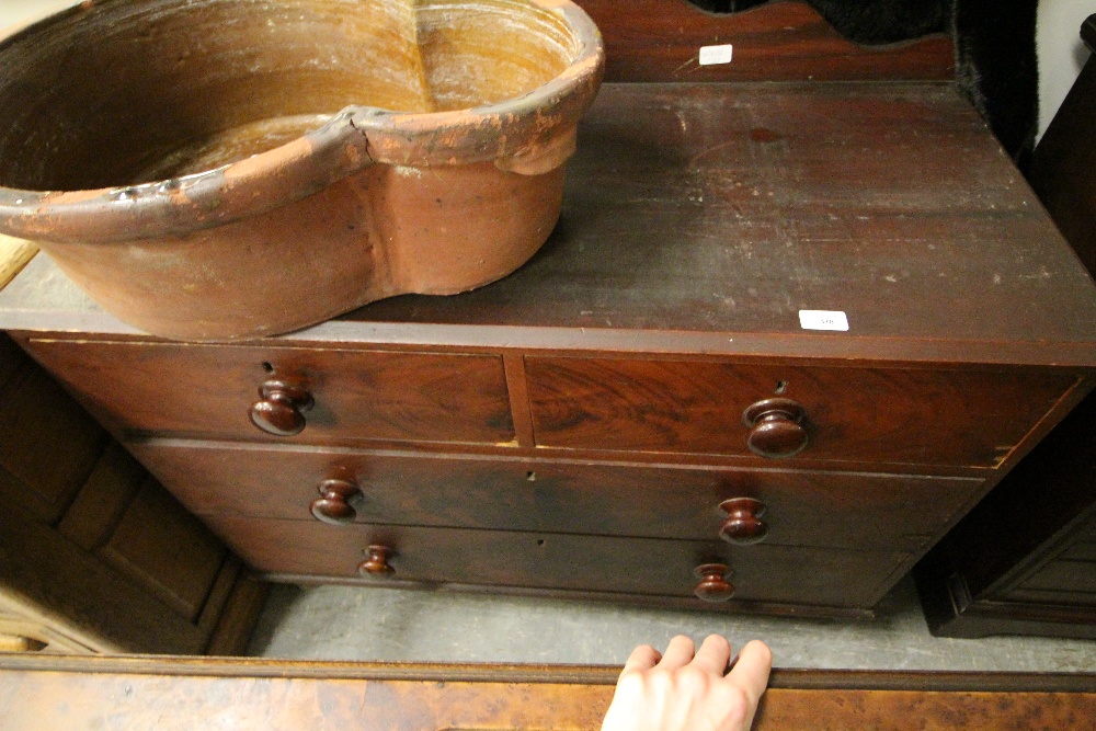 Victorian grained pine 2/2 chest