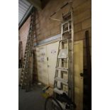 Stepladder and aluminium ladder
