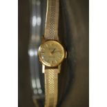 18ct Gold cased Rolex Precision ladies wristwatch