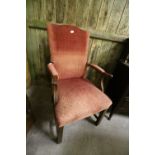 Georgian style Edwardian armchair