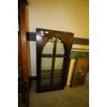 3 Arched Glass Panel Doors