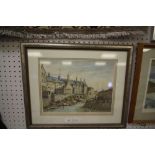 Signed Print Cheshams hospital and school - A Trowskie