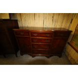 Small Yew wood sideboard