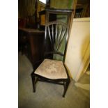 Tall Edwardian Chair