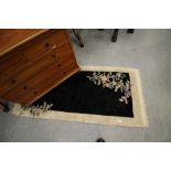 Chinese rug - black field