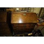 19th century mahogany bureau