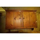 Pine kitchen cupboard