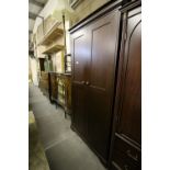 Mahogany wardrobe (A/F)