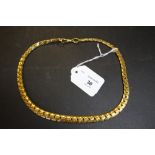 Saudi gold necklace 44.3 grams