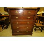 Edwardian chest of drawers