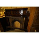 1930's Fire Place & Cast Iron Insert