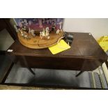 Oak drop leaf table