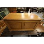 Oak blanket box/coffer