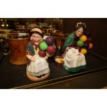 Doulton Balloon seller and Balloon girl