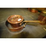 2 Copper & Brass pans